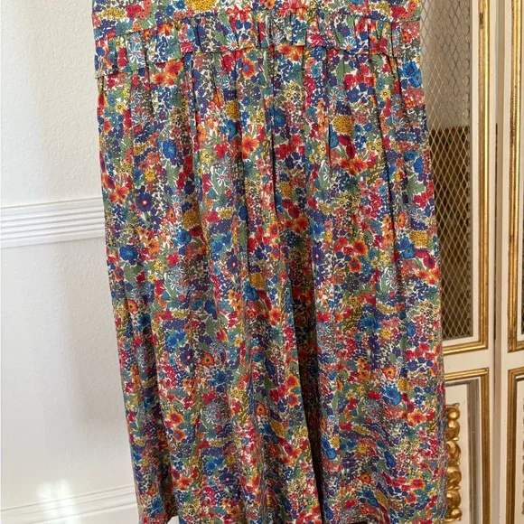 J.Crew Collection Tall Floral Belted Sheath Dress – Size 10 Tall - Picture 9 of 11